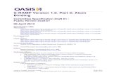 S-RAMP Version 1.0. Part 2: Atom Binding - OASISdocs.oasis-open.org/s-ramp/s-ramp/v1.0/csprd01/part2-atom-binding… · s-ramp-v1.0-csprd01-part2-atom-binding 08 April 2013 Standards