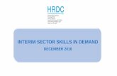 INTERIM SECTOR SKILLS IN DEMAND 20 Skills in Demand… · Integrated Energy Planning (Post Basic/ Specialisation) - Pricing and Tariff Setting - Energy Modelling - National Energy