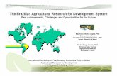 Brazilian Agricultural Research for Development System · + 1,200 new hirings (2013) _____ 2009 Budget: US$ 1 Billion. Commodity Centers The Brazilian Agricultural Research Corporation