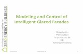 Modeling and Control of Intelligent Glazed Facades · Intelligent Glazed Facades Mingzhe Liu PhD Student ml@civil.aau.dk SBi Aalborg University 25/05/2014 ml@civil.aau.dk 1 . 25/05/2014