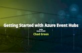 Getting Started with Azure Event Hubs · 2019-10-16 · @ChadGreen Getting Started with Azure Event Hubs 5 Azure Event Hubs Simple, secure, and scalable real-time data ingestion Fully