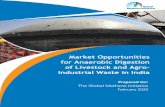 Market Opportunities for Anaerobic Digestion of Livestock ... · Market Opportunities for Anaerobic Digestion of Livestock and Agro-Industrial Waste in India Preface The Global Methane