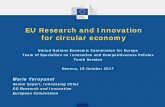 EU Research and Innovation for circular economy...EU Research and Innovation for circular economy United Nations Economic Commission for Europe Team of Specialists on Innovation and