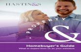 Homebuyer’s Guide - Hastings Legal · HOMEBUYER’S GUIDE. The Price The current Law Society guideline is that solicitors should settle most conveyancing transactions by cheque,