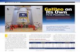 Galileo on Its Own - Inside GNSS...50 Inside GNSS MARCH/APRIL 2013 E urope’s new age of satellite navi-gation has passed a historic mile-stone — the very first determina-tion of