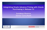 Sundeep Sharma - Integrating Advanced Pricing with ...docshare01.docshare.tips/files/23682/236823008.pdfReferences • Oracle Purchasing Integration with Oracle Advanced Pricing –