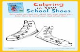 Coloring in Your School Shoes - HarperCollinsfiles.harpercollins.com/HCChildrens/OMM/Media/PeteCat... · 2011-09-09 · School Shoes. Cat school Shoes >SON6 UNCH Story by Eric (aka