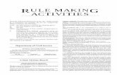 RULE MAKING ACTIVITIESdocs.dos.ny.gov/info/register/2008/jan9/pdfs/Rules.pdf · property and/or crime scene cleanup expenses. Section 631, subdivision 12 Crime Victims Board permits