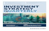 VOLUME 8 // ISSUE 4 // OCTOBER · Earnings: The Lifeblood of the Market PAGE 6 VOLUME 8 // ISSUE 4 // OCTOBER 2016 Investment Strategy Quarterly is intended to communicate current