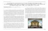 PATRONAZGO EN LUIS FERNÁNDEZ DE CÓRDOBA: EL RETABLO MAYOR …€¦ · El retablo mayor del templo parroquial de Guadalcázar. Luis Fernández de Córdoba y Portocarrero1 nace en