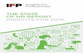 THE STATE OF HR REPORT - Inbox Insight...satisfaction. In 2019, new technology will play an increasingly dominant role in helping HR operate more efficiently, align business needs