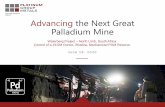 Advancing the Next Great Palladium Mines1.q4cdn.com/169714374/files/doc_presentations/2020/06/...2020/06/18  · Group Metals Ltd. (“Platinum Group” or the “Company”). Information