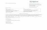 Subject: Press Release Syngene International Announces ... · Commenting on the collaboratio n, Dr. Manoj Nerurkar, Chief Operating Officer, Syngene International , said, " Syngene