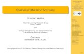 Statistical Machine Learning€¦ · Principal Component Analysis Autoencoders Graphical Models 1 Graphical Models 2 Graphical Models 3 Sampling Sequential Data 1 Sequential Data