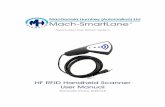 HF RFID Handheld Scanner User Manual · HF RFID Handheld Scanner User Manual 3 Only use attachments, accessories and connecting cables recommended and supplied by MacDonald Humfrey