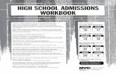 HIGH SCHOOL ADMISSIONS WORKBOOKms447.org/wp-content/uploads/2013/10/High-School... · 3 True or False? 1 Alying to 1 rograms maes it more liely youll receie an oer to a rogram o your