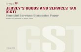 Financial Services Discussion Paper GST€¦ · Total GST collected £30 SUPPLIER A Supply 200 GST 6 Price 206 SUPPLIER B Supply 300 GST 9 Price 309 SUPPLIER C Supply 1000 GST 30