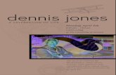 dennis jones Celebration.pdf · dennis jones A CELEBRATION OF LIFE Join us as we celebrate the life of Dennis L. Jones. All are welcome. Light appetizers and refreshments will be