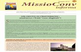 7 MissioConv - Centro Missionario Francescano Onlus · Nella prossima esperienza del Centro Missionario presso le banchine del tevere, saranno disponibili per i visitatori al-cuni