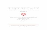 CategorizationandModeling of Sound Sources for ... CategorizationandModeling of Sound Sources for SoundAnalysis/Synthesis JungSukLee MusicTechnologyArea,DepartmentofMusicResearch SchulichSchoolofMusic
