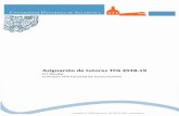 Asignación de tutores TFG 2018-19 - UPSAcms.upsa.es/sites/default/files/Comunicacion/1819/asignacion_TFG_… · Comisión TFG Facultad de Comunicación 6 Asignación Directores TFG