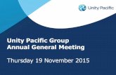 Thursday 19 November 2015 - trinity.com.au AGM Prese… · AGM Presentation Chairman’s Overview Business Highlights and Update Proposed Sale of 308 Queen Street/88 Creek Street,