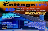 10 WAYS TO WORK FROM THE COTTAGE...Handcrafted Log Furniture 24 COTTAGE RECIPES Plus 2 CottageTips.com | SPRING 2018 CottageTips.com | SPRING 2018 3 From the editor March 23-25 at