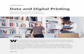 SUPPORTING RESEARCH Data nd igital rinting...Magazine publishers are also exploring leveraging digital behavioral data and digital printing technology to take personalization in the