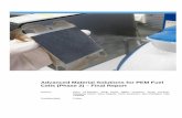 Advanced Material Solutions for PEM Fuel Cells (Phase 2 ... · Cells (Phase 2) – Final Report Authors: Elina Yli-Rantala, Pauli Koski, Mikko Kotisaari, Sonja Auvinen, Marjaana Karhu,