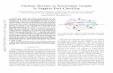 Finding Streams in Knowledge Graphs to Support Fact Checking · Finding Streams in Knowledge Graphs to Support Fact Checking Prashant Shiralkar , Alessandro Flammini y, Filippo Menczer