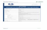 Test report Bluetooth Low Energy RF-PHY Test Specification...c/ Severo Ochoa nº 2 · 29590 Campanillas · Málaga · España Report No: (NIE) 54505RBT.001 Page 3 of 13 2018-01-31