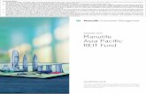 June 2020 Manulife Asia Pacific REIT Fund · month. The Fund’s non-REIT real estate exposure in Hong Kong negatively impacted performance on the back of rising geopolitical tensions