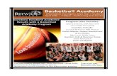 asketball Academy...asketball Academy Information Evening for 2021 Year 7 students April 29th —7:30pm—Performing Arts entre ombine Excellent Academic Results with a asketball Academy