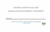 REVISED MASTER PLAN-2032 Pahalgam Development Authoritytdapahalgam.org/en/wp-content/uploads/2018/02/Master-Plan-Report-Approved.pdfWaseem Raja Planning Assistant (Contractual) Data