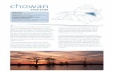 chowan - North Carolina · Chowan River The Chowan River flows for 50 miles and, like the Roanoke River, is a vital source of fresh water for the Albemarle Sound. In addition to Virginia’s