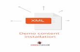 Demo content installationsupport.shindiristudio.com/downloads/Demo Content Tutorial.pdf · ˙ cPanel access data ... ˛ Demo content Database Set up WordPress Table of Contents ˜