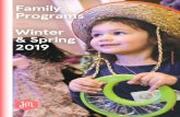 Winter & Spring 2019s3.amazonaws.com/tjmassets/programs_brochure/Edu_Family...and their families, explore the galleries with themed tours followed by art-making in the studio. Experiment