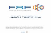 FIRST (1ST) QUARTER REVIEW JANUARY MARCH 2020ese.co.sz.dedi337.nur4.host-h.net/wp/wp-content/uploads/... · 2020-05-11 · CORPORATE BONDS 1 st Quarter of 2020 realised 5 new note