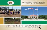 ST. JOHNS COUNTY...St. Johns County School District 4,534 Flagler Hospital 1,900 St. Johns County 1,213 Northrop Grumman 1,100 Florida National Guard 950 PGA TOUR, Inc. 800 Florida