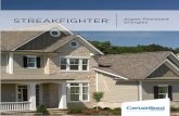 STREAKFIGHTER Shingles - CertainTeed · 164061_R1_20-20-1742.indd 1 10/30/19 1:06 PM. No algae, no streaks. PROTECT YOUR ROOF Now you can stamp out unsightly black algae roof stains
