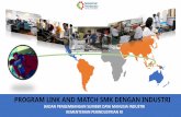 PROGRAM LINK AND MATCH SMK DENGAN INDUSTRI · 2020-06-18 · 3. Kelompok Kerja Tindak Lanjut Program Link and Match SMK dan Industri (Permen 2 Menteri, Kemenperin dengan Kemendikbud.