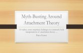 Myth-Busting Around Attachment Theory - ACAMH · Attachment Theory •Evolutionarily-rooted theory of the nature of a child’s ties to caregivers •An eclectic, hybrid, theory drawing