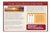 FEB 20, 2018 THE CHURCH VISITOR...Feb 20, 2018  · Emmet Fox, author of Sermon on the Mount, has a precious devotion titled Around the Year With Emmet Fox: A Book of Daily Readings,