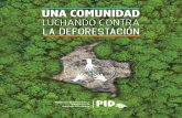 UNA COMUNIDAD · Para combatir la deforestación en la Amazonía, la PID trabaja desde hace 3 años consolidando una comunidad capaz de: Incidir en la toma de decisiones sobre el