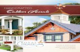 HANDCRAFTED Outdoor Accents - Amish-built Buildings ... · by three generations of Amish, Royal Crowne Outdoor Accents has been manufacturing cupolas and other ... windows • Extended