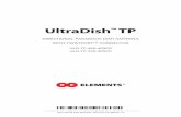 UltraDish TP - RF elements · UltraDish™ TP 1 2 3 unscrew it by about 10 mm before unlocking the TwisPort™ mechanism. Optional: If the locking screw was used, *TwistPort™ Adaptor