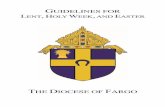 GUIDELINES FOR LENT HOLY WEEK AND EASTER Week Guidelines 02 08... · Lent, Holy Week, and Easter [4] Revised 02/08/2020 Baptism Baptism of children who have not yet reached the age