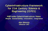 Cyberinfrastructure Framework for 21st Century Science ...€¦ · Cyberlearning HPC HIGH P ERFORMANCE COMPUTING Software Final recommendations presented to the NSF Advisory Committee