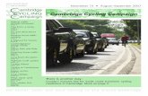 Cambridge Cycling Campaign · 2007-07-24 · For the first time, funding that can enable continental standards should become available. The proposals make real space for cycling,
