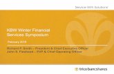 KBW Winter Financial Services Symposium...LOAN PORTFOLIO MIX: February 2019; KBW Winter Financial Services Symposium; 15; Consumer Loans $47,925 1%; Agri. Production $25,838 1%; Farmland